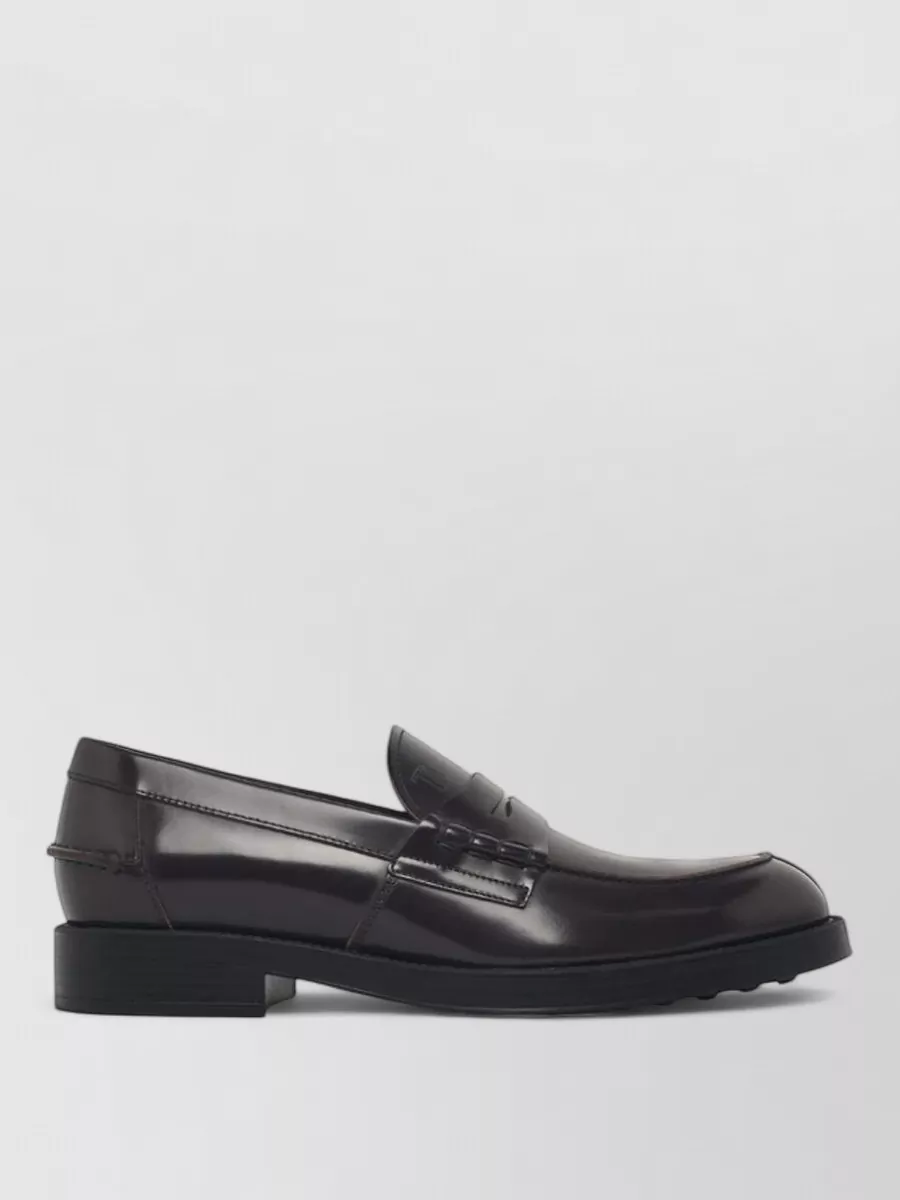 Tod's Leather Monk Shoes