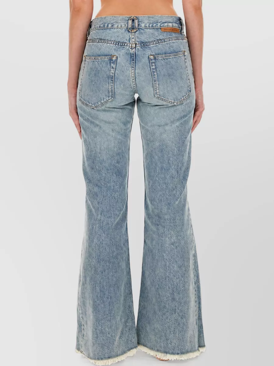 Stella Mccartney Denim Flared Trousers
