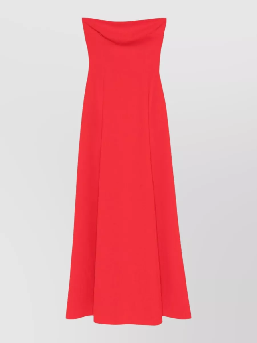 Solace London Strapless Maxi Dress