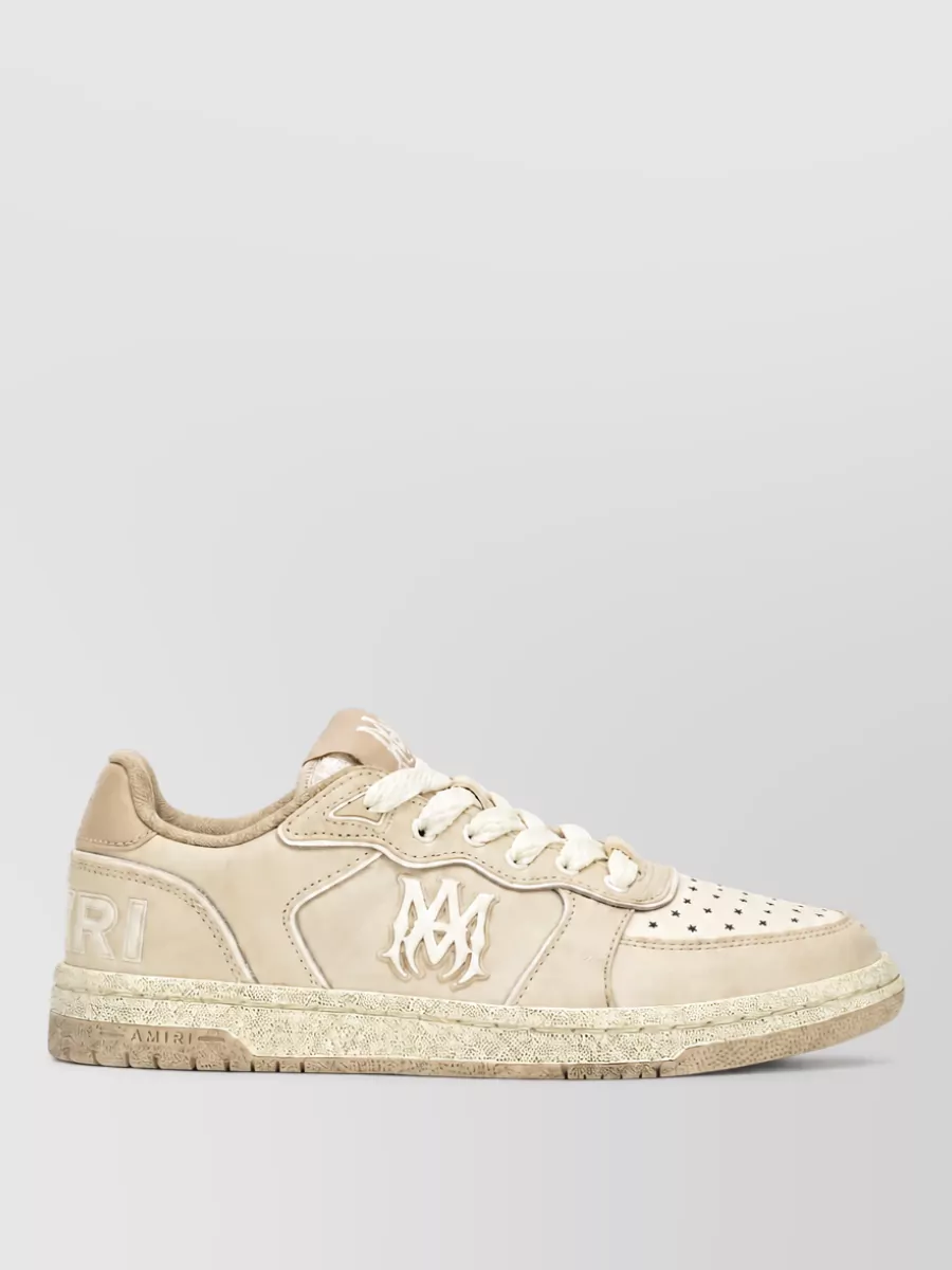Amiri Leather Lace-Up Shoes