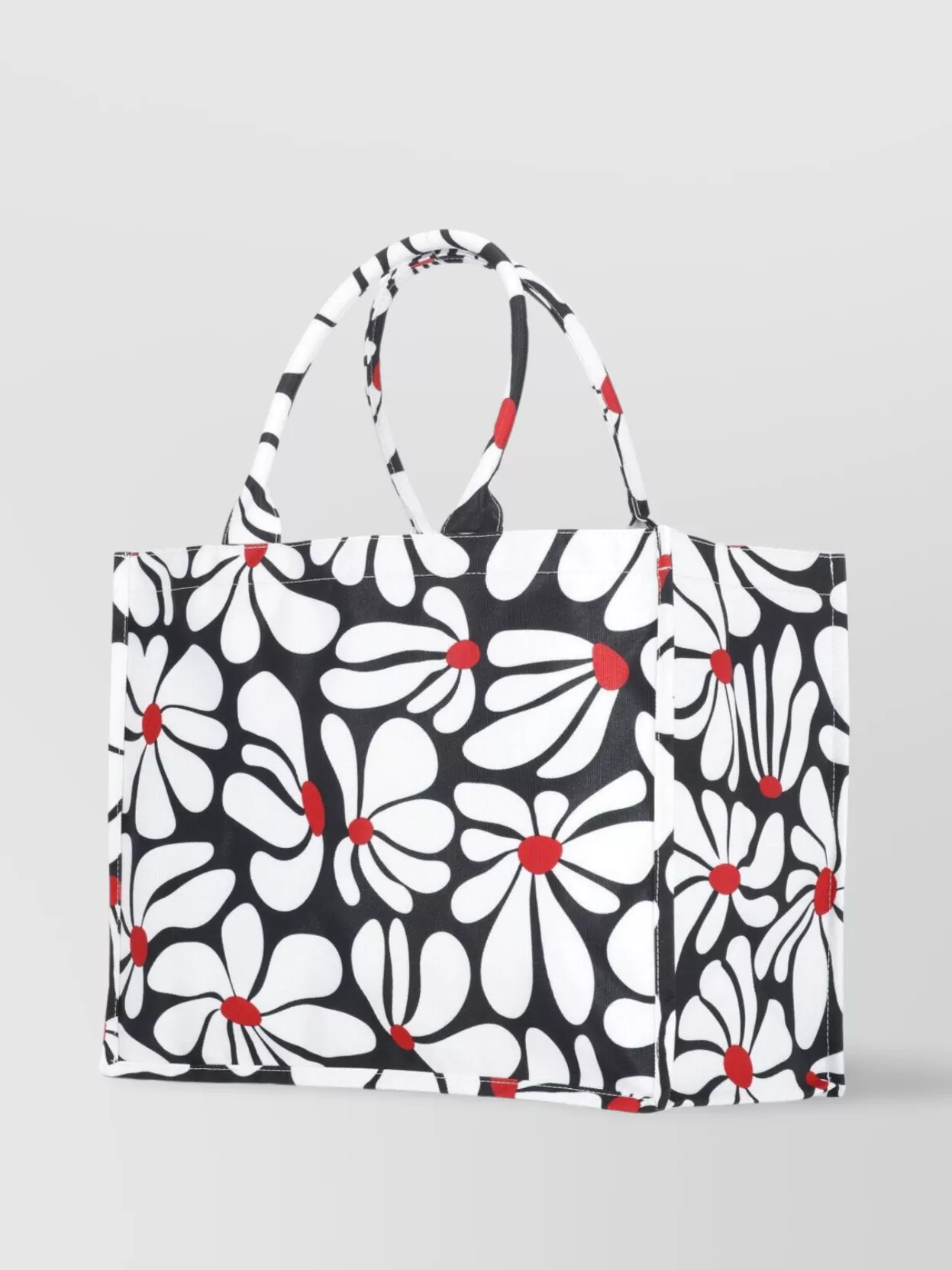 Msgm Women's Floral Pattern Tote Bag