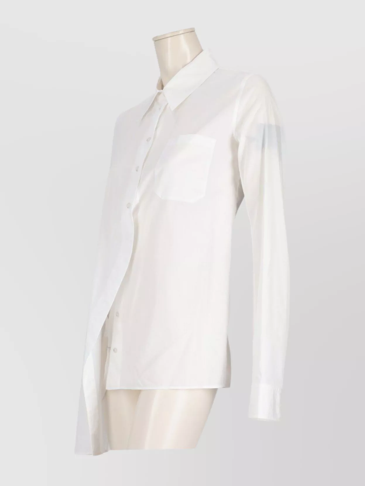 Ann Demeulemeester Julia Shirt Popeline Dropped Shoulder