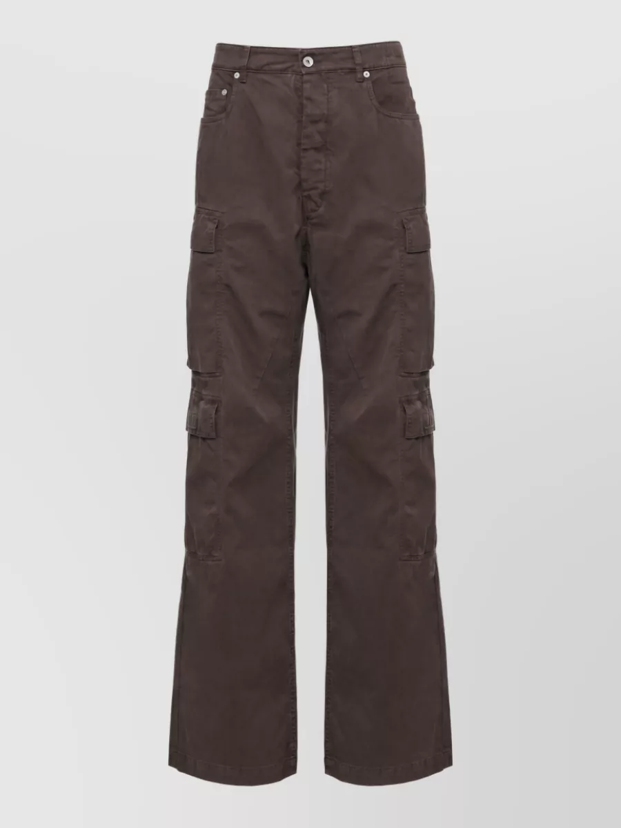 Rick Owens Drkshdw Cotton wide-leg trousers