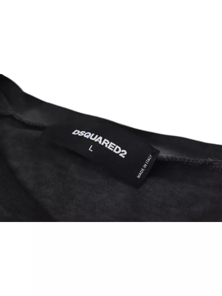 Dsquared2 Long-Sleeve Henley T-Shirt