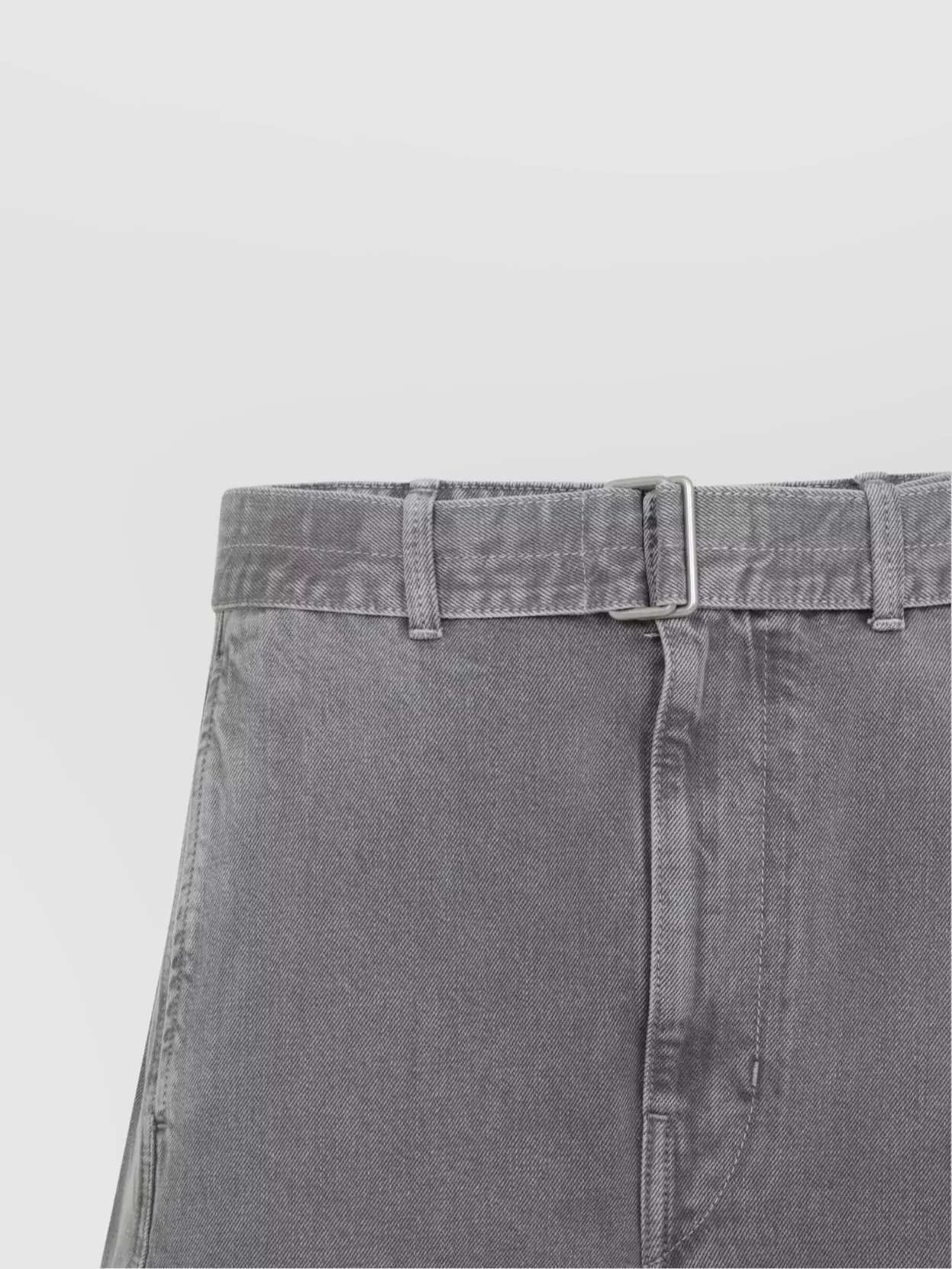 Lemaire Twisted Belted High Waist Jeans