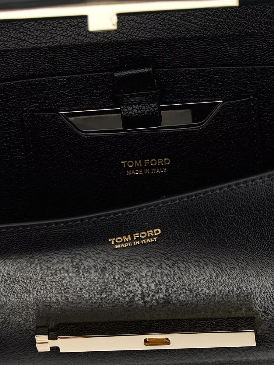Tom Ford Supple Grain Leather Clutch Bag