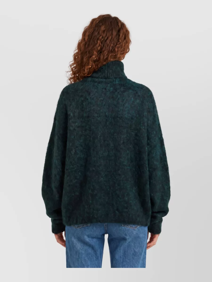 The Frankie Shop Mohair Oversized Turtleneck Sweater