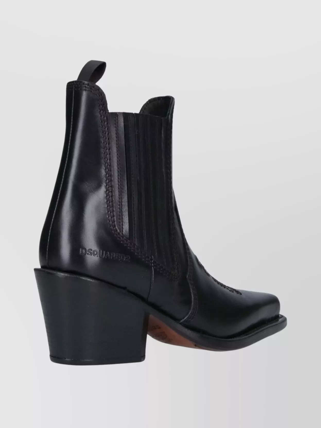 Dsquared2 Stylish Ankle Boots Featuring Embroidered Detail