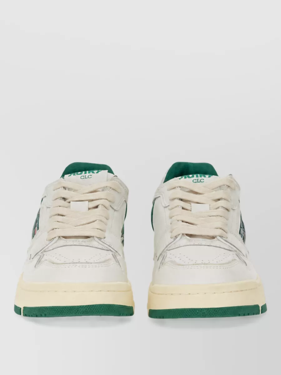 Autry Leather Lace-Up Sneakers