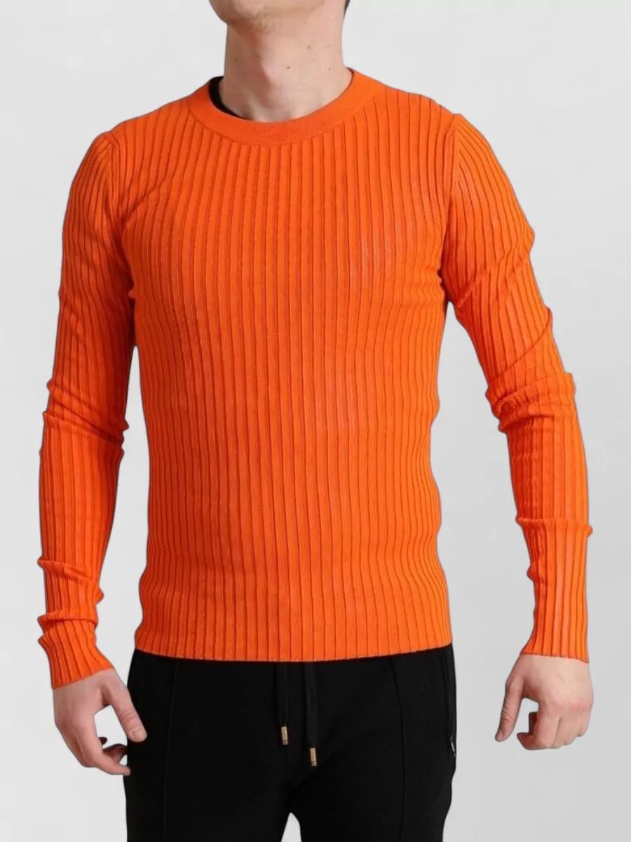 Dolce&Gabbana Fine-knit crew-neck sweater