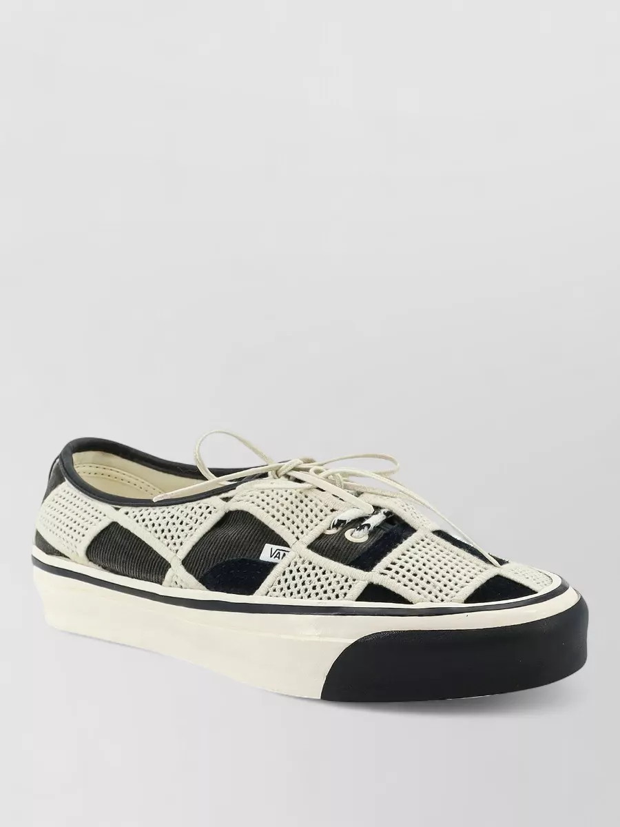 Vans shell knit lace-up sneakers
