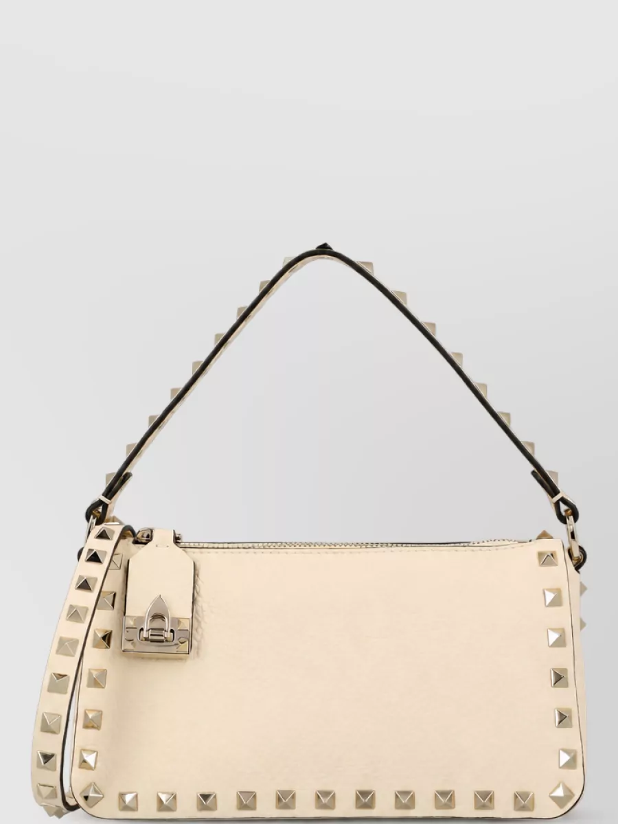 Valentino Garavani Vsling Calf Leather Clutch Bag