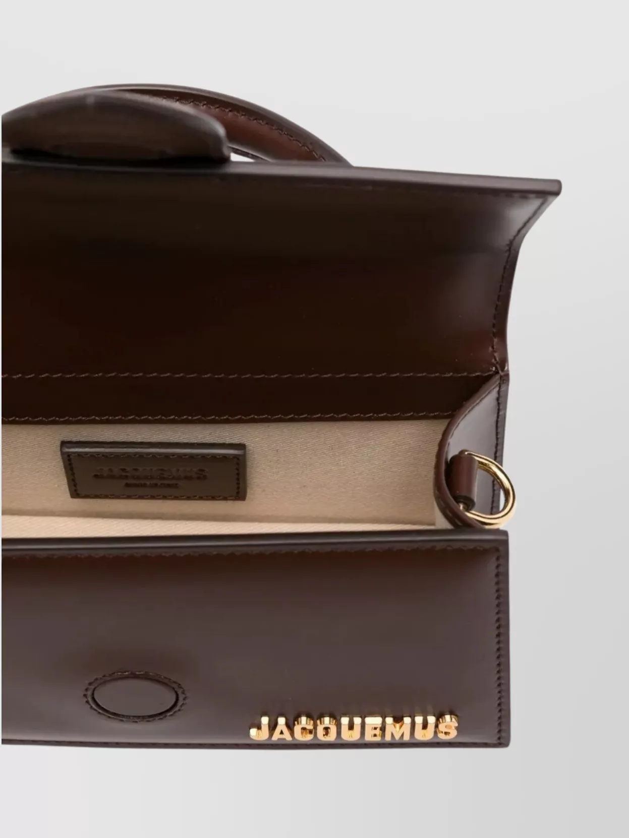 Jacquemus The Child Calfskin Leather Tote