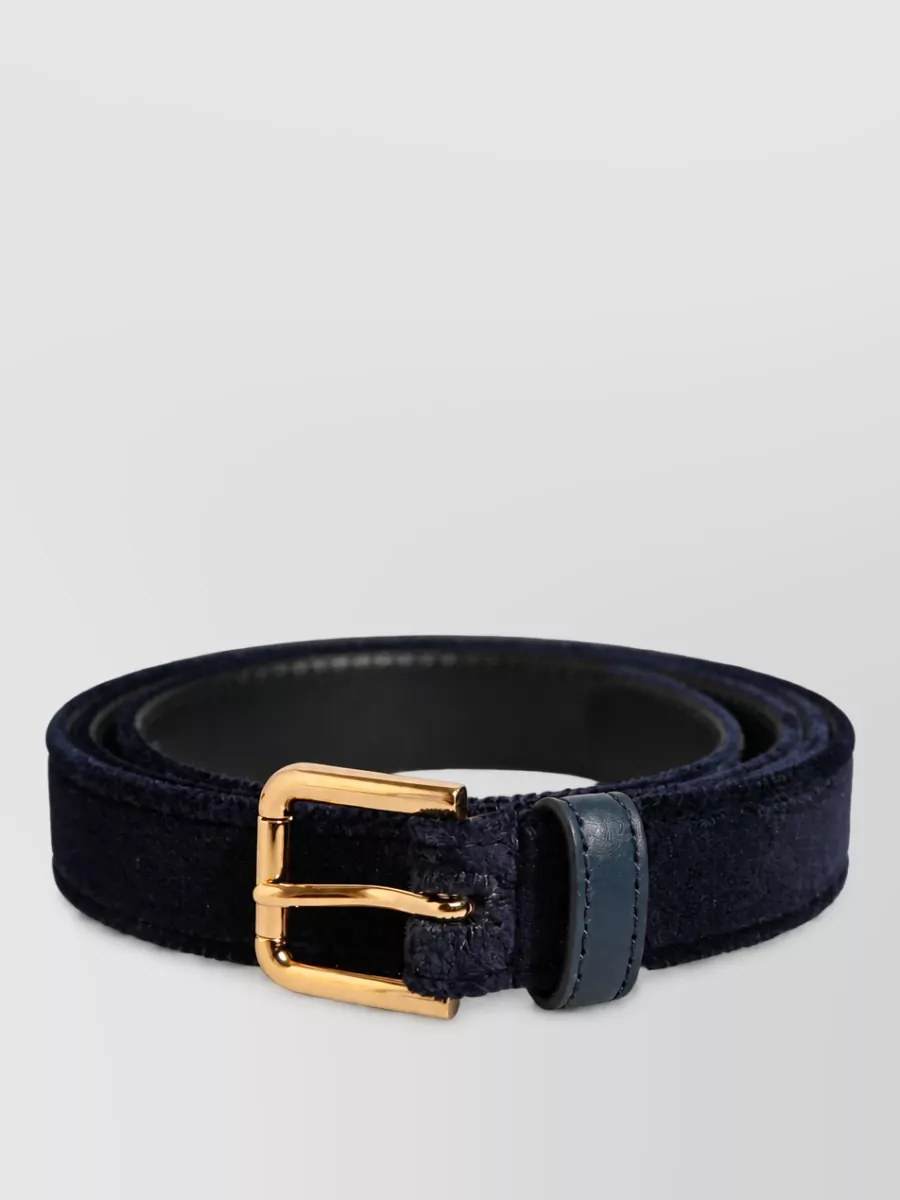 Dolce&Gabbana velvet belt