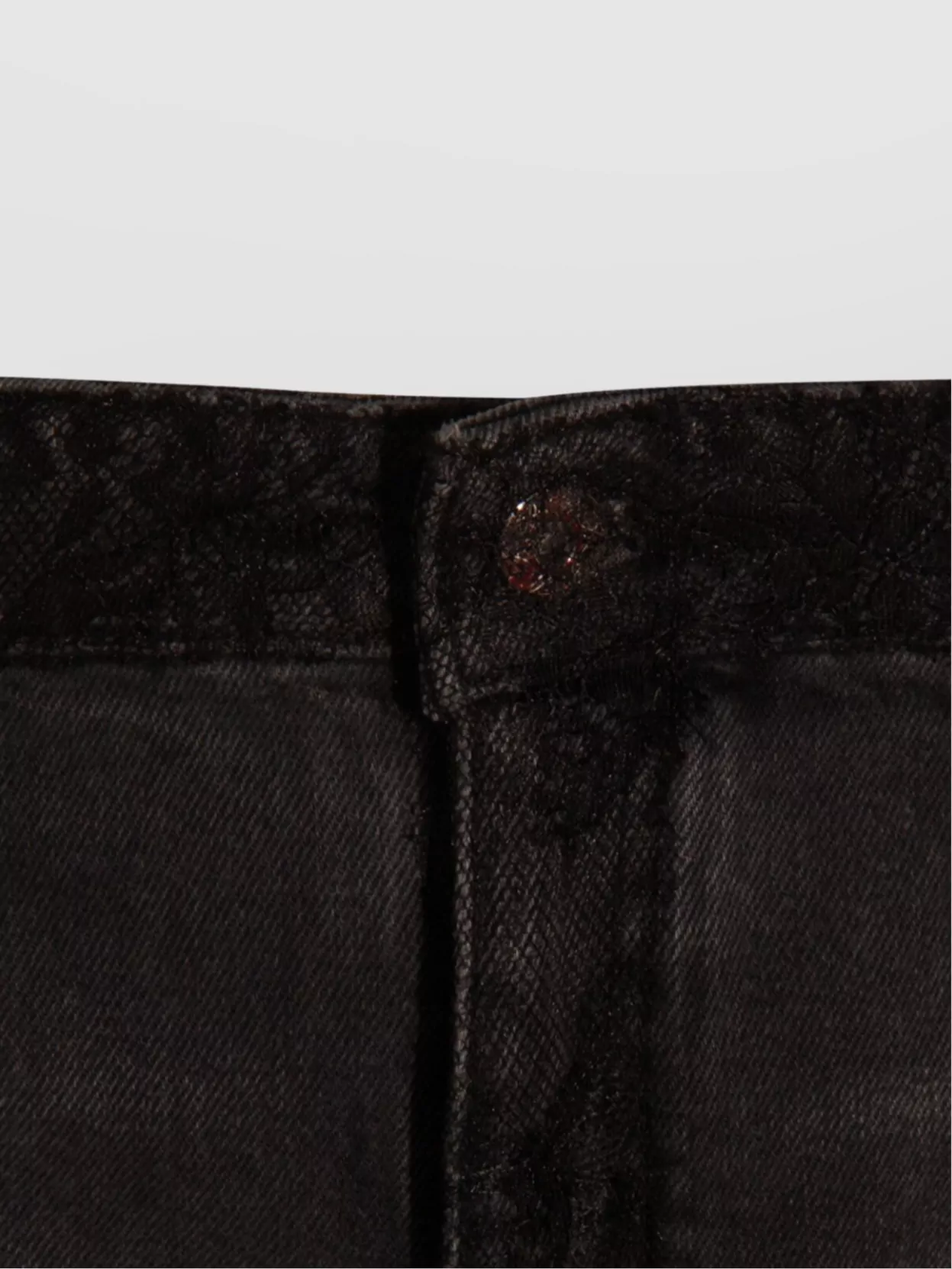 Blumarine Straight Leg Trousers Lace Detailing