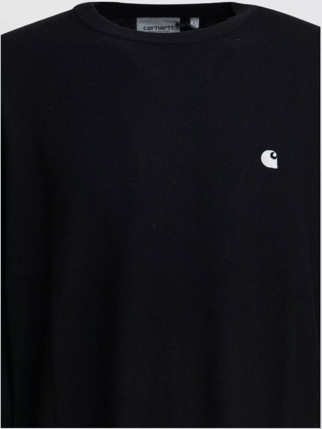 Carhartt Wip Crew Neck Long Sleeve Ribbed Knitwear