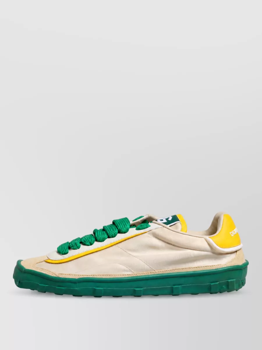 Dolce&Gabbana Leather Low-Top Sneakers