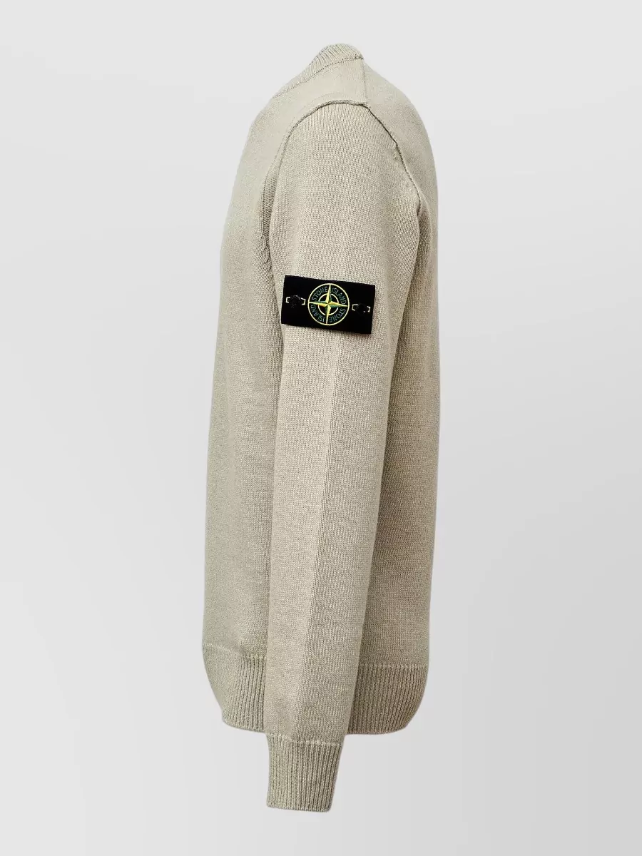 Stone Island Ribbed Wool Tank Top