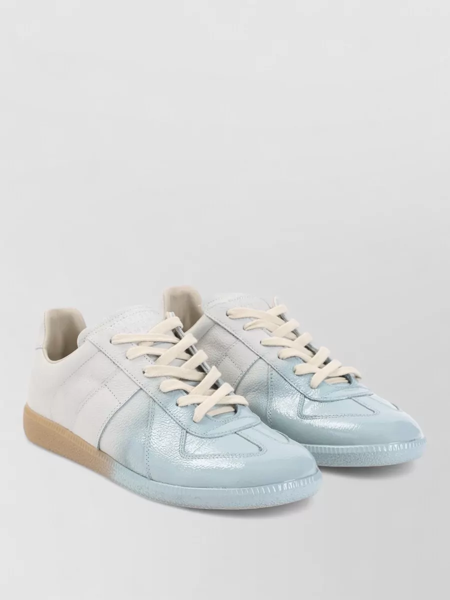 Maison Margiela Leather Low-Top Sneakers