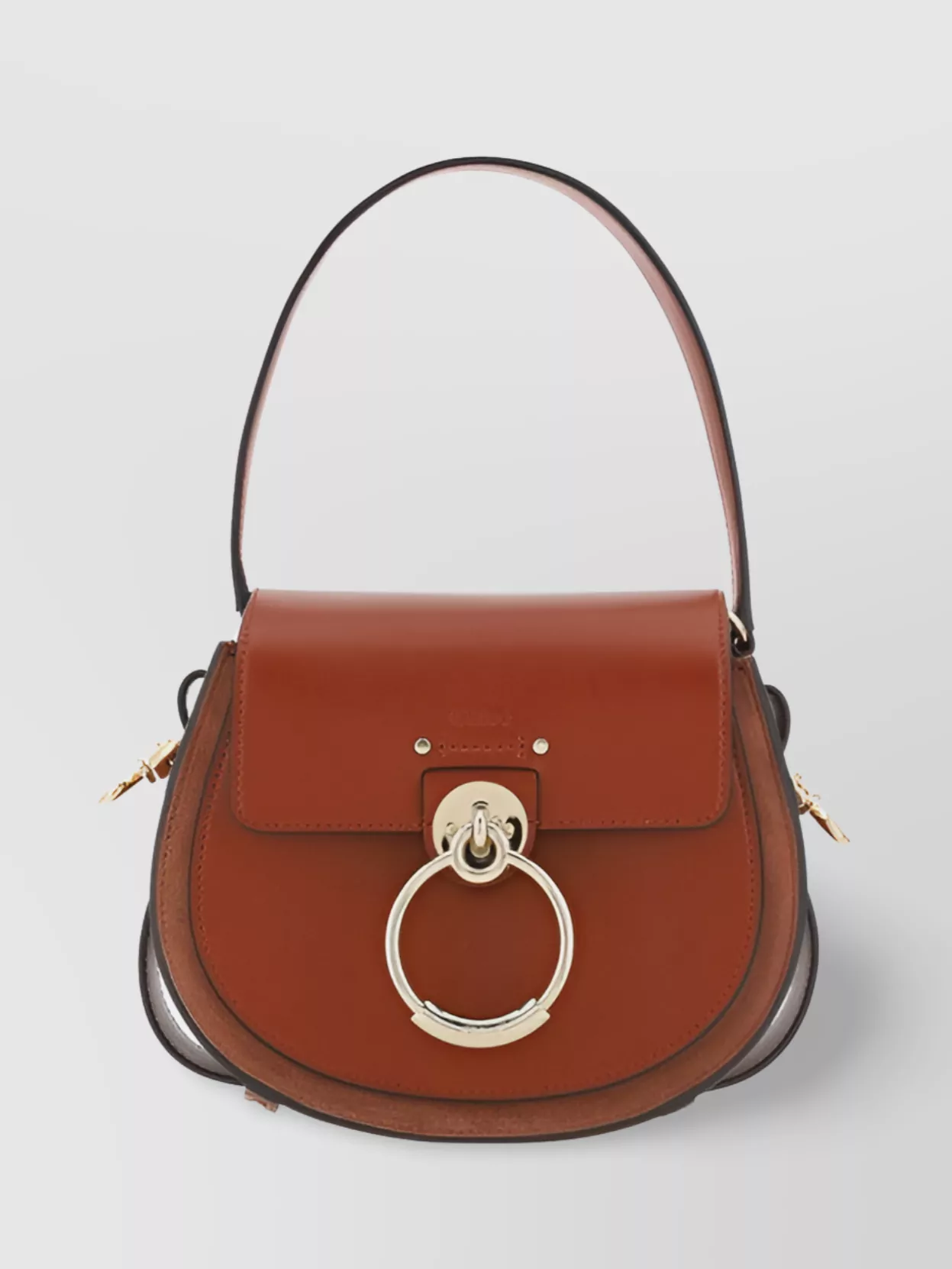 Chloé Round Calfskin Shoulder Bag