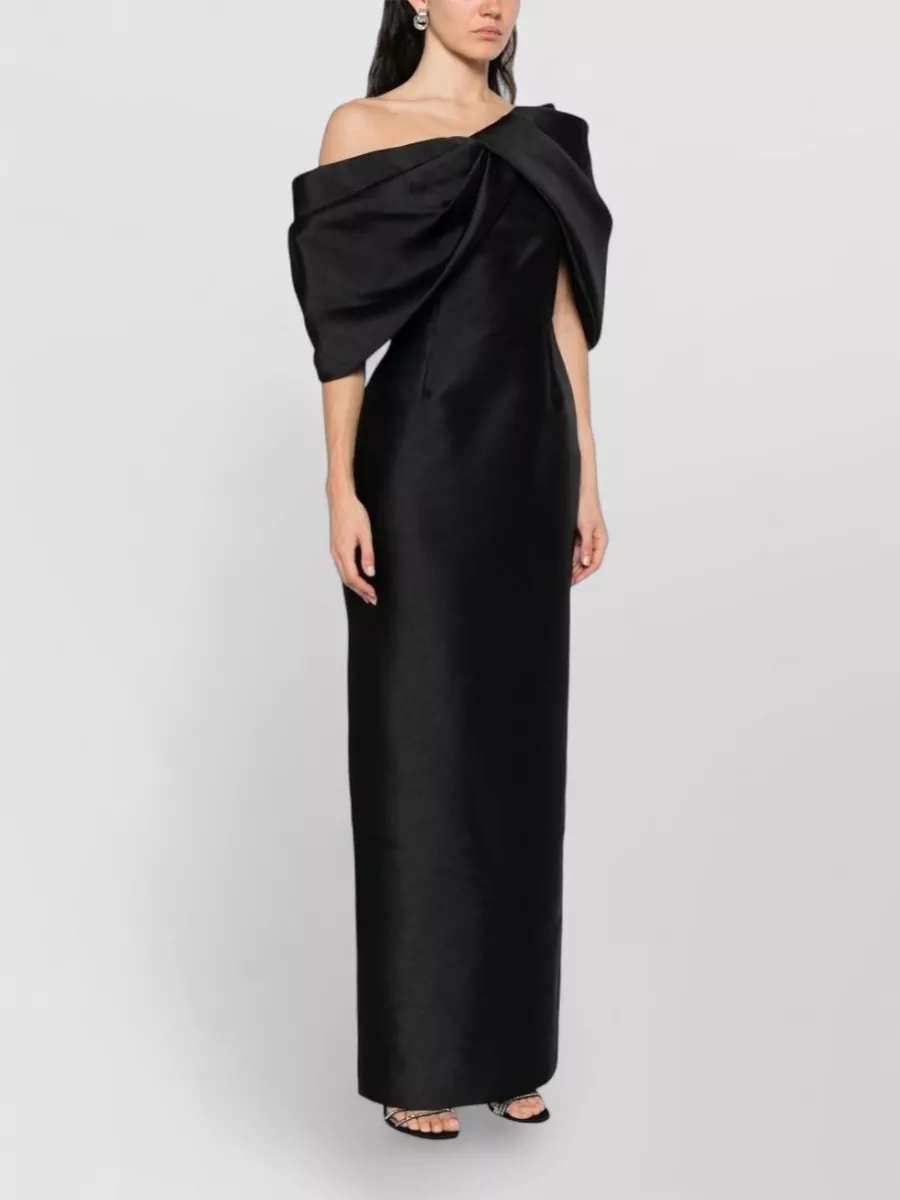 Solace London Asymmetric One-Shoulder Maxi Gown