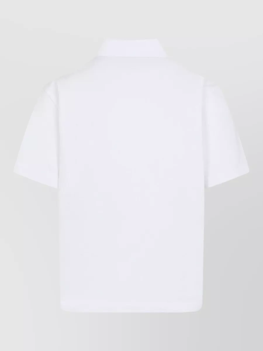 Moncler Short-Sleeve Polo Shirt