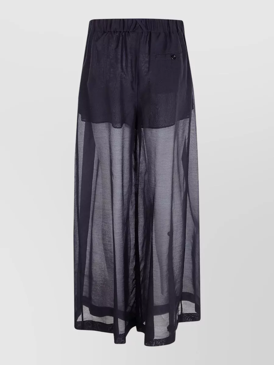 Semicouture Silk-Blend Micro Shorts