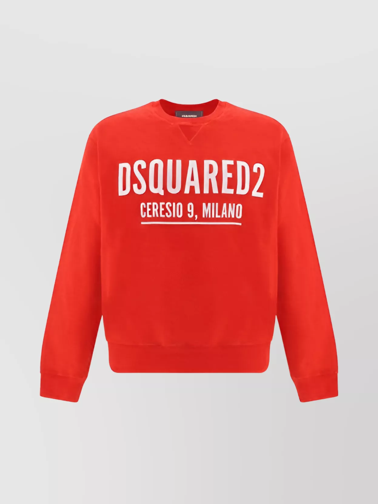 Shop Dsquared2 Maxi Print Cotton Sweatshirt