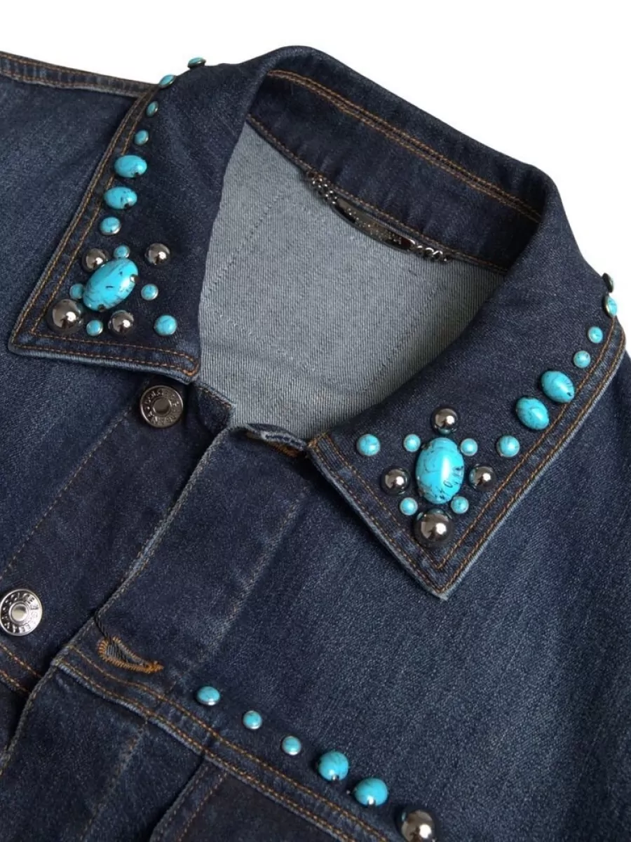 Dolce&Gabbana Studded Denim Jacket