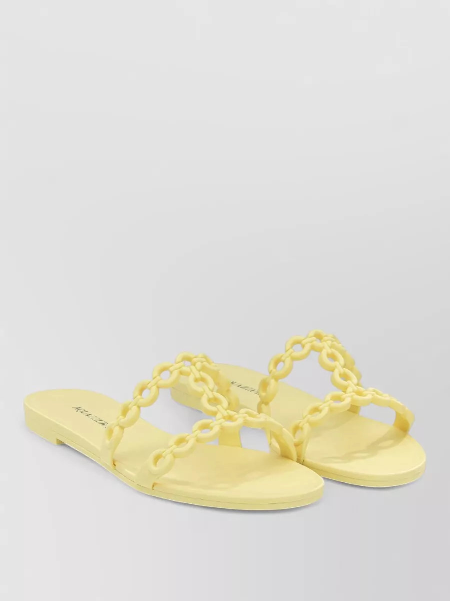 Aquazzura Infinity Chain Slides