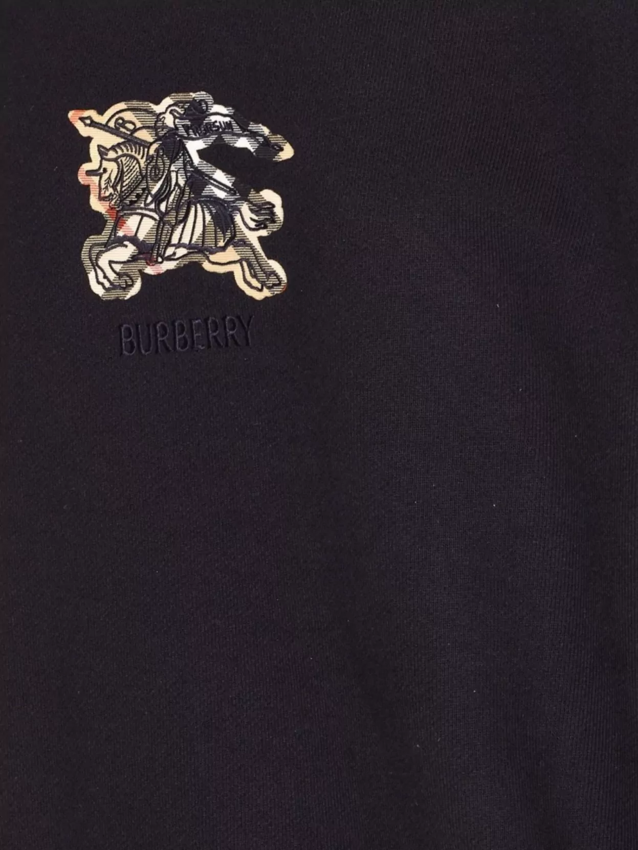 Burberry Crewneck Sweater With Long Sleeves And Logo