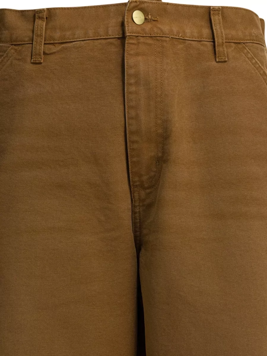 Carhartt Wip Cotton Straight-Leg Trousers