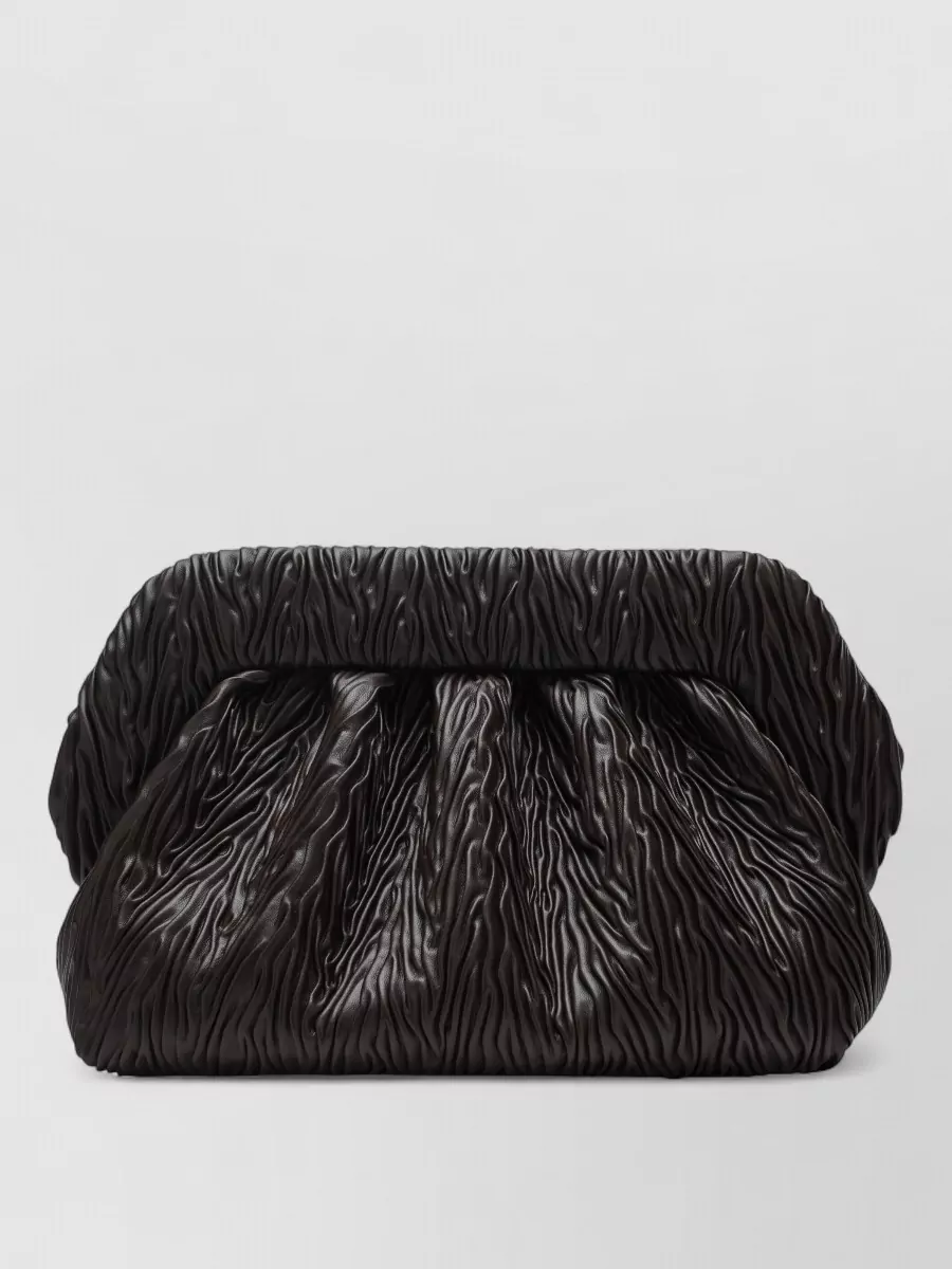 Themoiré bios large clutch bag