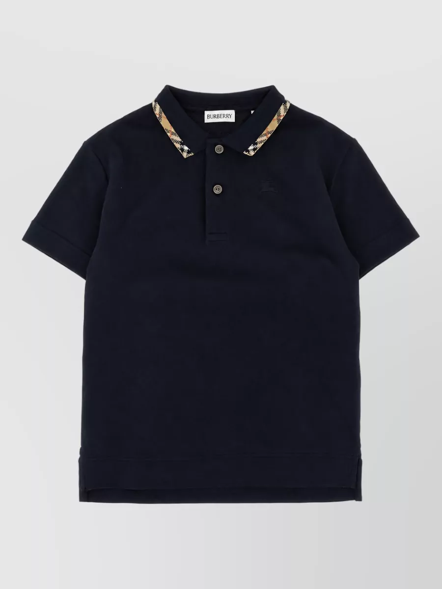 Burberry Cotton piqué short-sleeve polo shirt