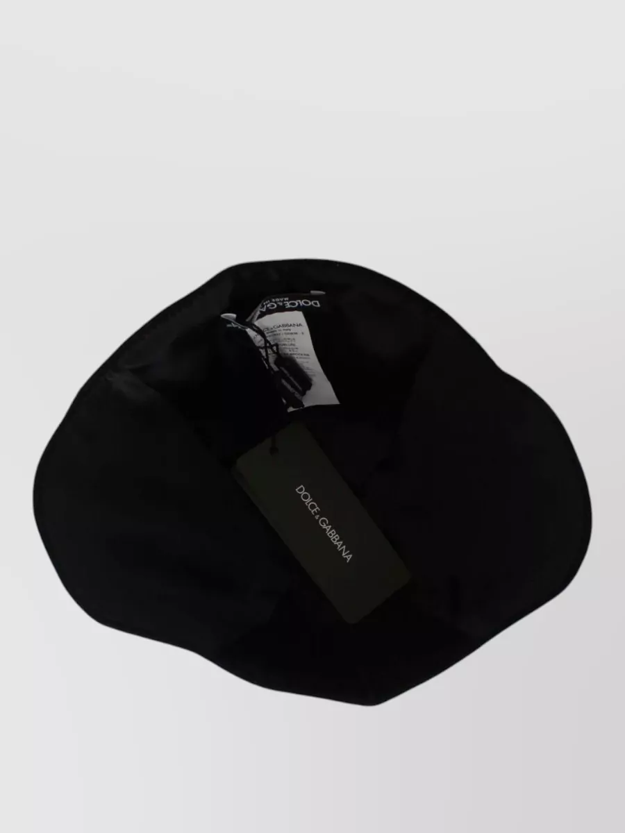 Dolce&Gabbana Wool Floral-Embroidered Studded Hat
