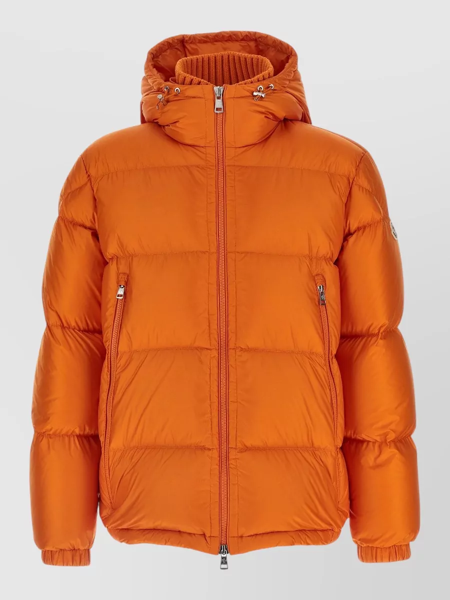 Moncler down hooded puffer jacket