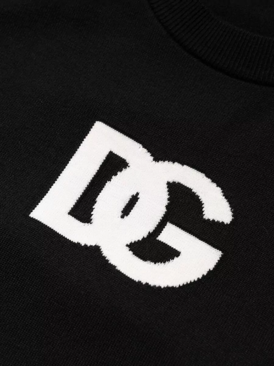 Dolce&Gabbana Wool Crew Neck Sweater