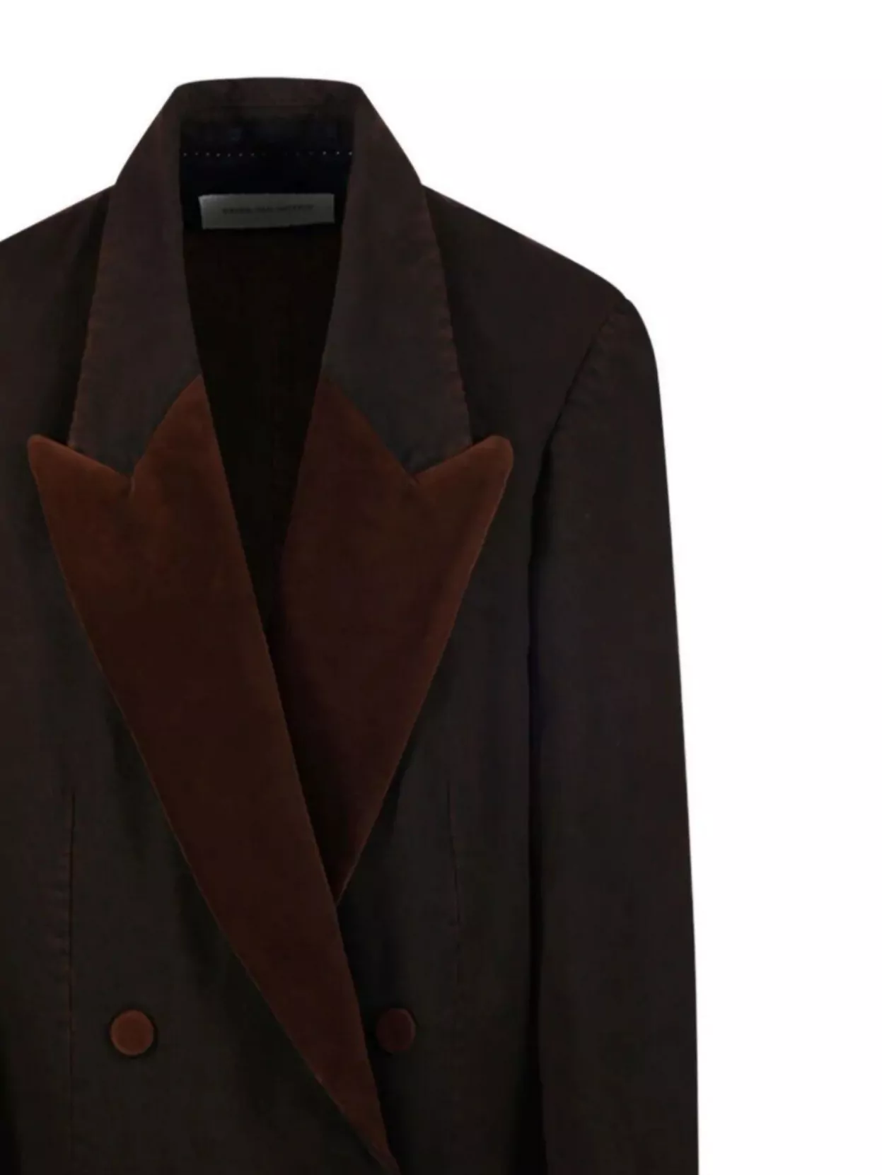 Dries Van Noten Women Blink Tux Den 2397 W.w. Jacket Brn In Multi
