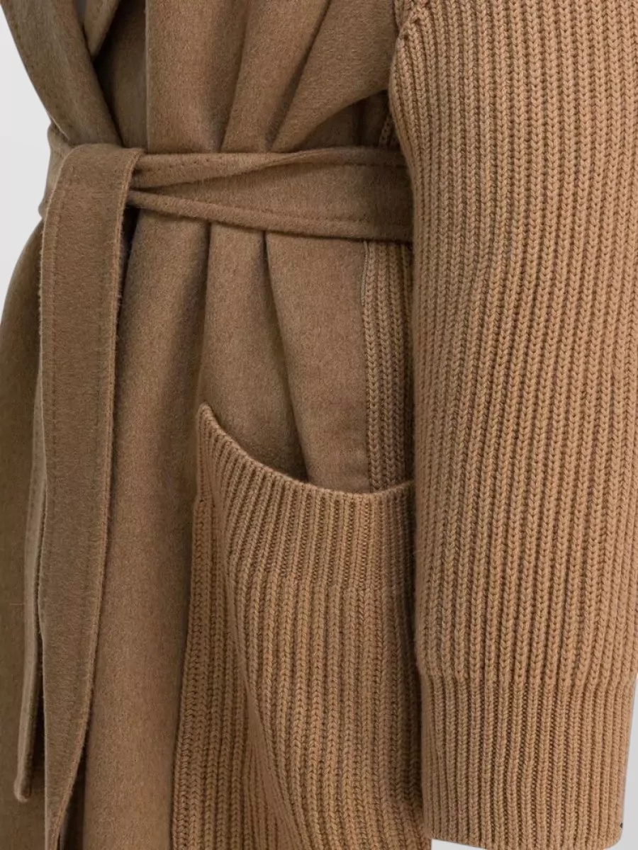 Max Mara Cashmere Wool Long Single-Breasted Coat
