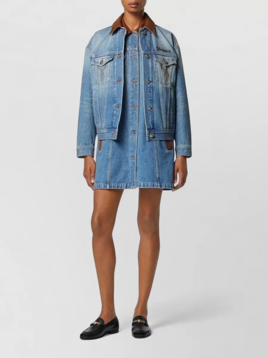 Versace Denim Trucker Jacket