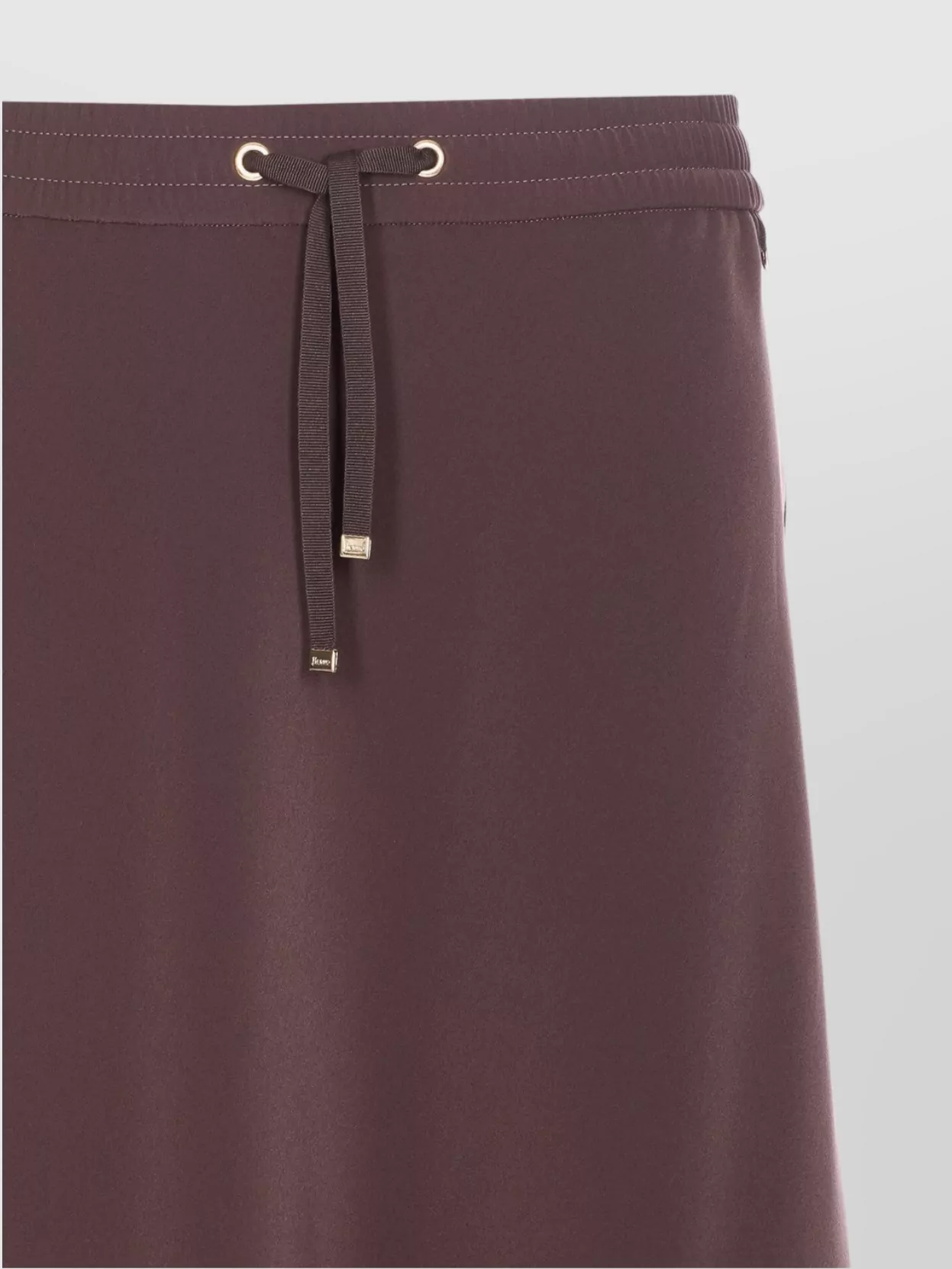 Herno Ankle Length Skirt Drawstring Waist