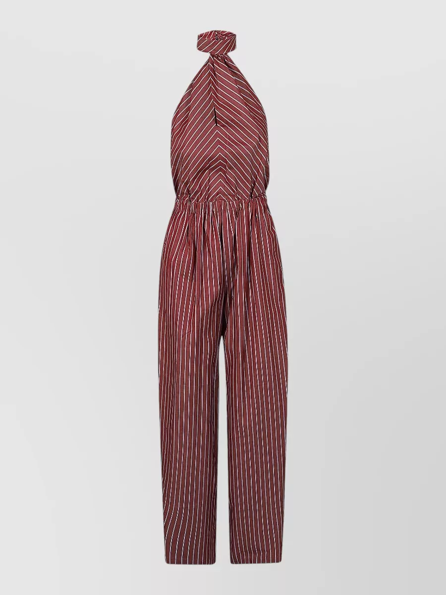 The Andamane Cotton Backless Jumpsuit