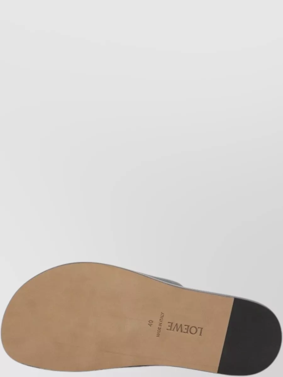 Loewe Leather Slides