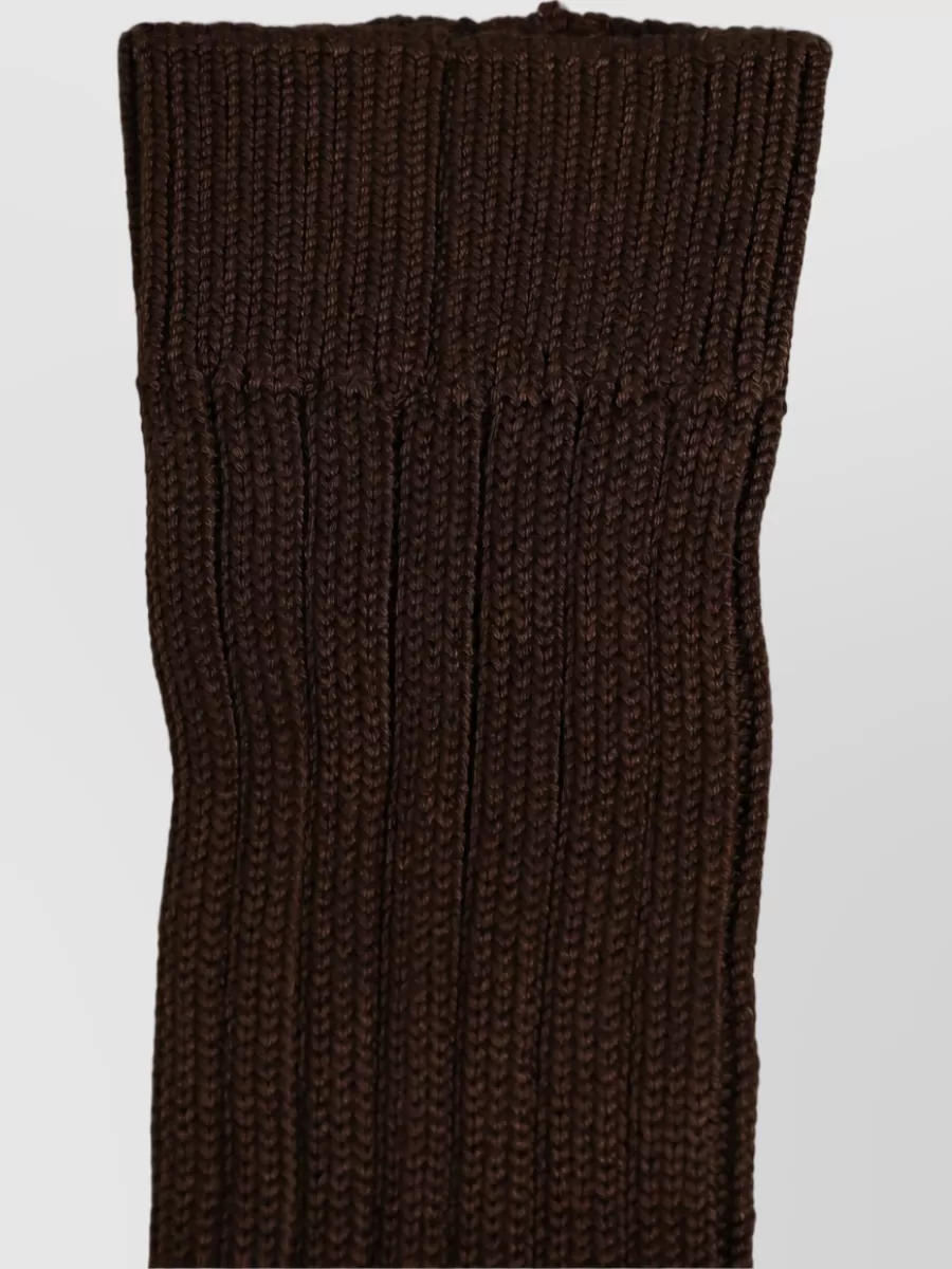 Dolce&Gabbana Ribbed Over The Calf Socks