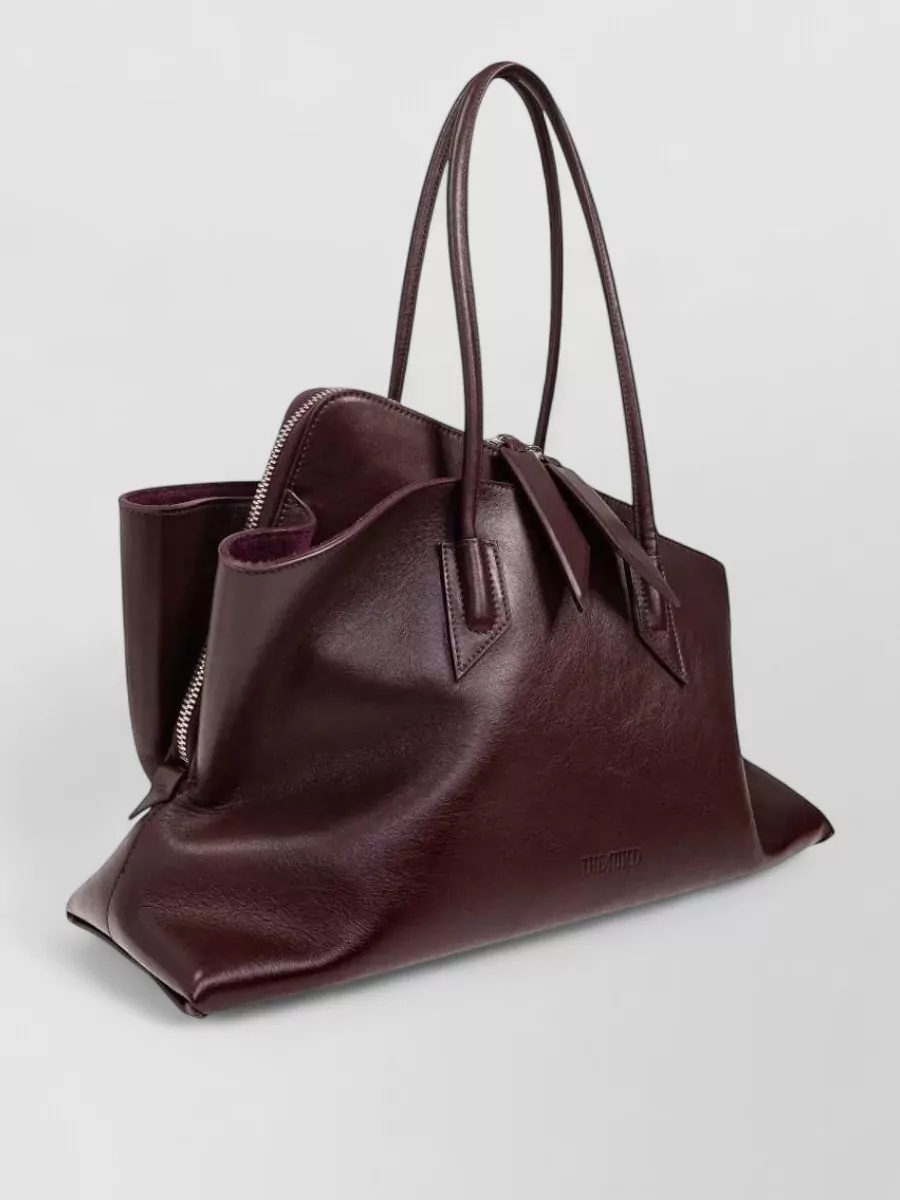 The Attico Medium Leather Tote Bag