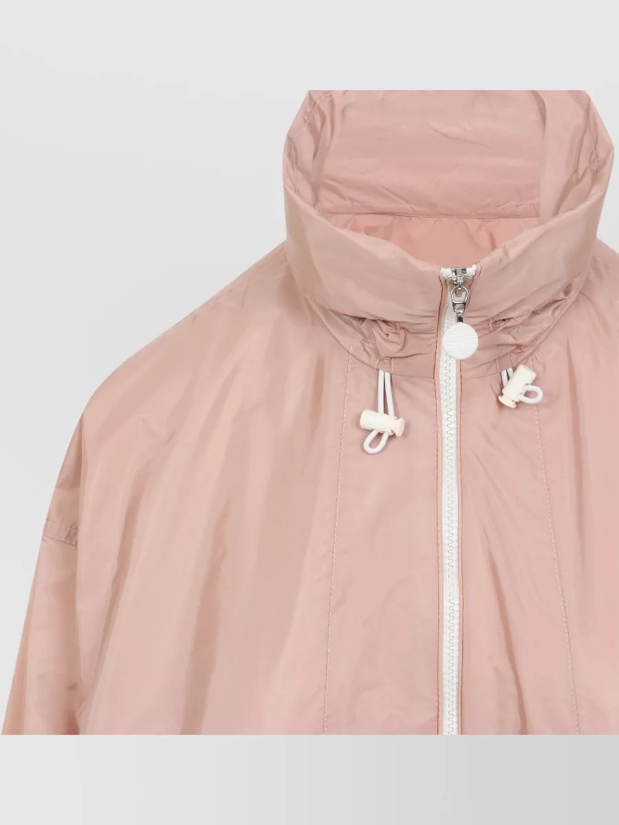 Moncler Nylon Hooded Bomber Jacket