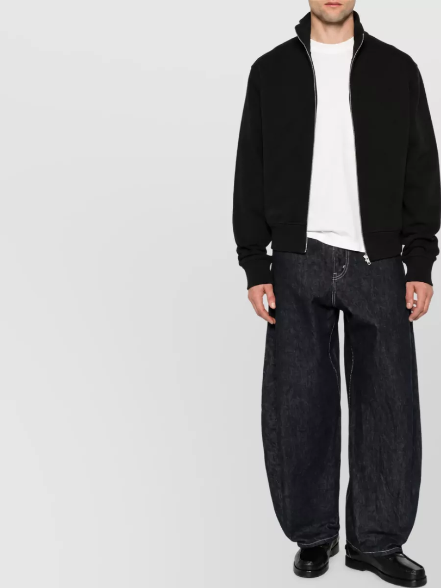 Entire Studios ribbed cotton track jacket
