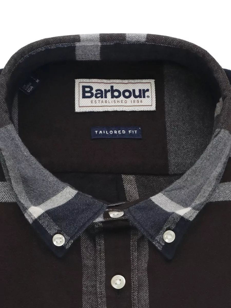 Barbour Tailored Fit Mens Shirt Tartan Pattern