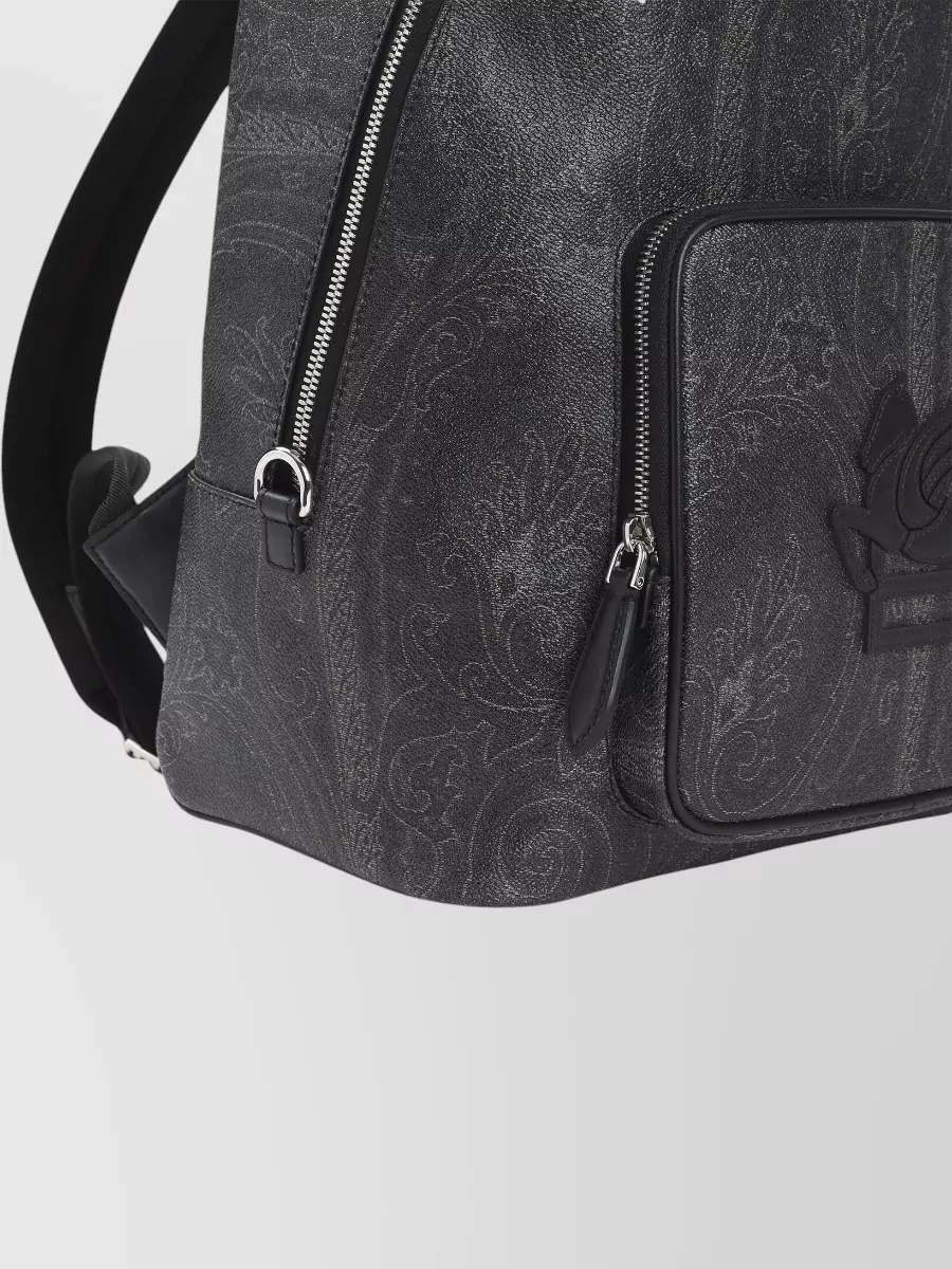 Etro Arnica Backpack Top Handle Adjustable Straps