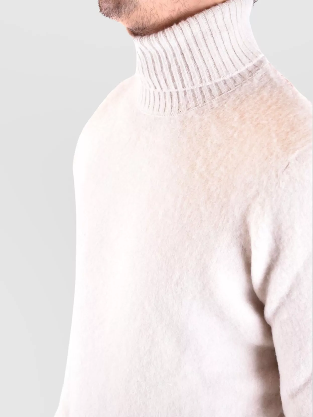 Tagliatore Ribbed Turtleneck Sweaters Long Sleeves